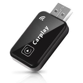 SwartLife Carplay Wireless Adapter, Car Connect Pro Converts Carplay to Wireless, Compatible with 99 Percent of Vehicles from 2016, Plug & Play