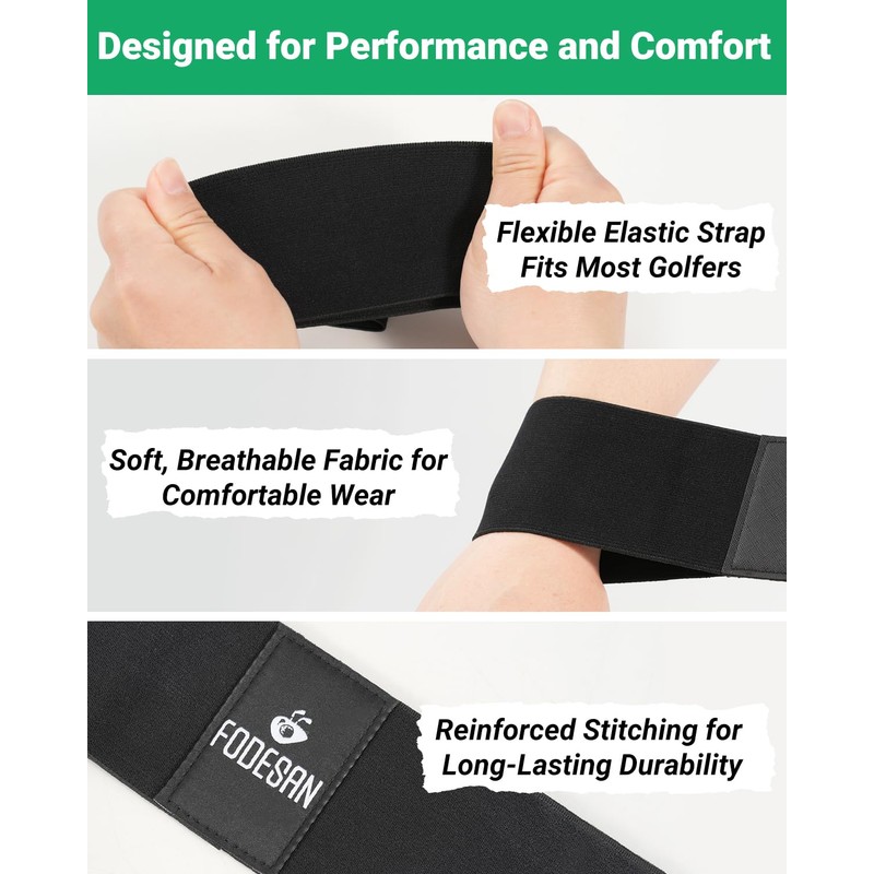 FODESAN Golf Swing Training Aid – Arm Band for Chicken