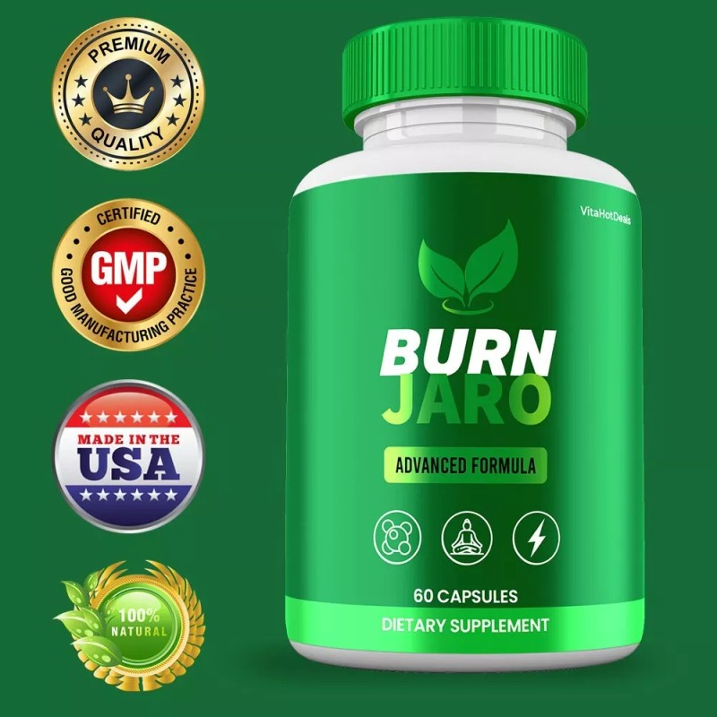 Burn Jaro Pills, Maximum Strength Supplement, BurnJaro Capsules (1 pack)