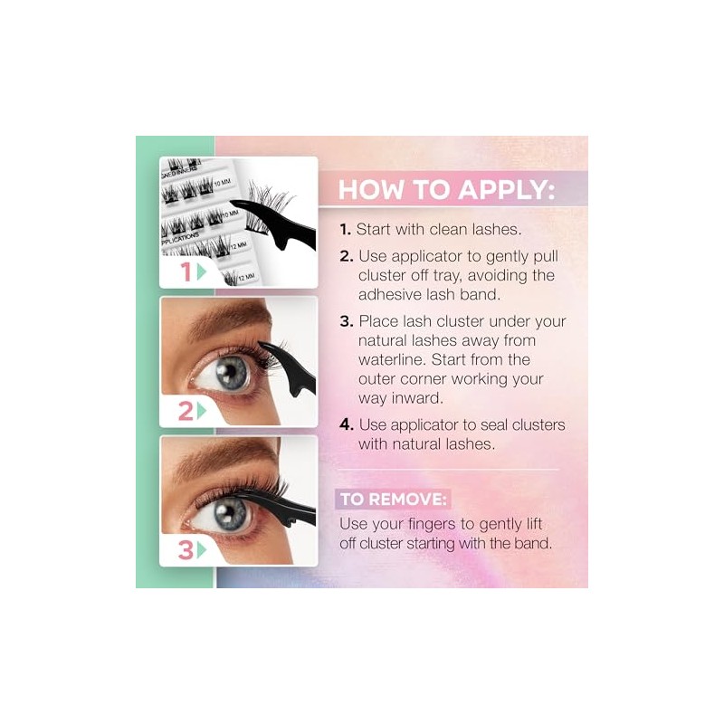 Ardell Grupos de Underlash Prepegados de Prensado Activo - Pump'n,