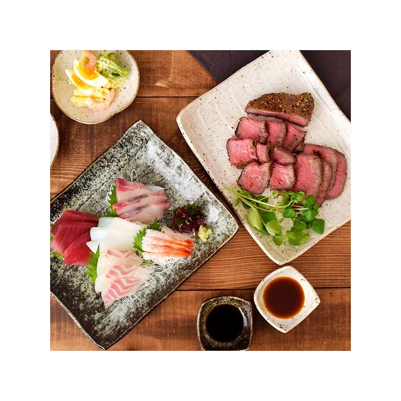 Tableware East Oblong Square Plate 10.4 inches (26.5 cm), Japanese