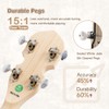5 String Banjo, Mulucky Full Size with 24 Brackets Banjo,