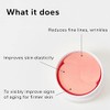 Parches para ojos de hidrogel de retinol y colágeno, Rosado