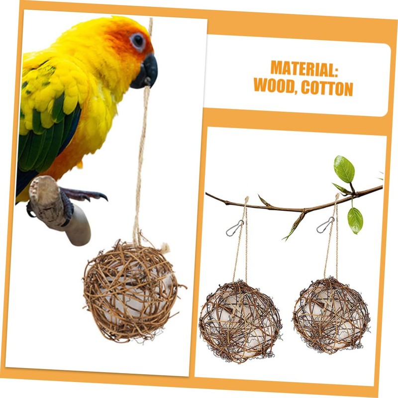 BESPORTBLE Garden Hummingbird Feeder Bird Toys Nesting Box DIY Nesting