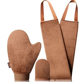 Self Tanner Mitt - Self Tanning Mitt Applicator with【US Patent】Tanning Glove for Self Tan Mitt Applicator, Back Applicator, Mini Self Tan Mit, 3 Set Tanning Mitts Self Tanner Glove, Tan Glove