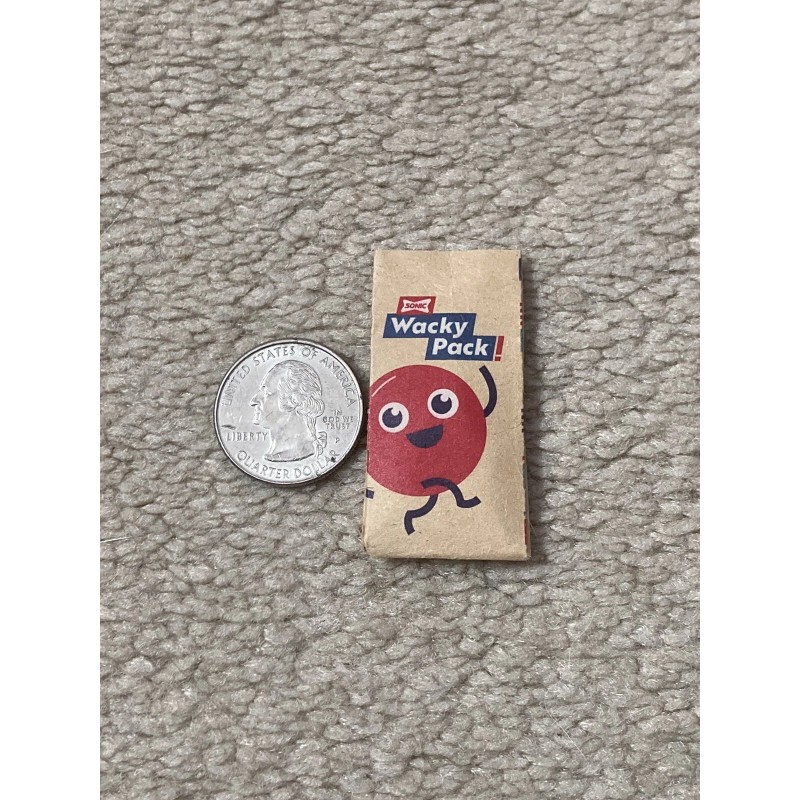 mini brands foodie sonic wacky pack bag