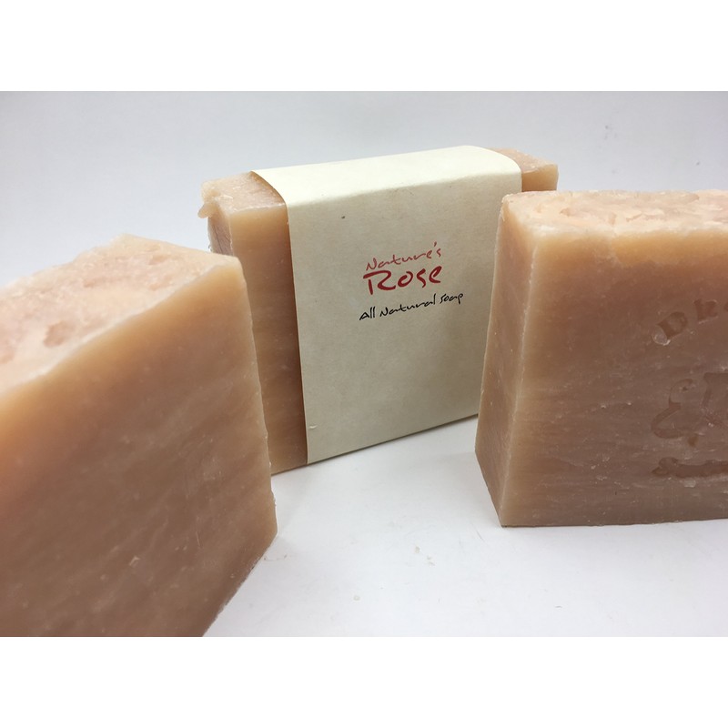 85% organic Nature's rose soap bar cold process