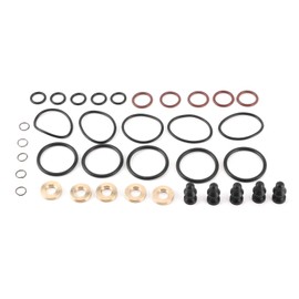 Injection Seals 5 Sets Pump Nozzle Seal Kits Repair Kit for Injectors 1417010999 Repair Kit for Injection Gaskets for 1.2 L 1.4 L 1.9 L 2.0 L 2.5 L TDI Engines