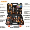 SOLUDE Tool Set,148-Piece Home Repair Tool Kit for Men Women