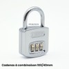 ABUS 35013 Combination Padlock 160/40 mm Silver