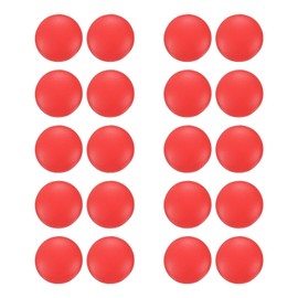 HARFINGTON 10 Pairs Glasses Ear Grip Silicone Round Type 12mm Eyeglasses Temple Grips Retainer Anti Slip Soft Eyeglass Ear Grips for Eyeglasses Sunglasses Sport Glasses, Red