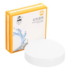 PATIKIL Pack of 100 9 cm Quality Filter Paper Circles Fast Speed Round Laboratory Filter Paper Chemical Industrial Oil Test Funnel Filter Paper