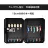 Winova Key Box, Wall Mounted, Dial Lock Key Storage Box,