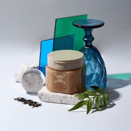 Tbleess Tibless Earl Grey Tea Jam Body Scrub Wash 300g + Free Spatula