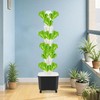 WANLECY Hydroponics Growing System Tower with Water Pump, 10 Layers