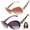 RRICHH 2 Pairs Polarised Sunglasses Womens Retro Trendy Oversized Driving