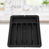 Expandable Utensil Organizer Convenient Storage Space Saving Cutlery Tray Holder