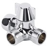 3 Way Shower Diverter Adapter for Shower Head with Switch