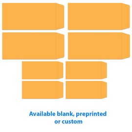 Plain License Plate Envelopes with Self Seal Closure - 13" x 6-1/2", Perfect Fit for Standard Plates - Durable and Secure for Transit and Storage - Pack of 300