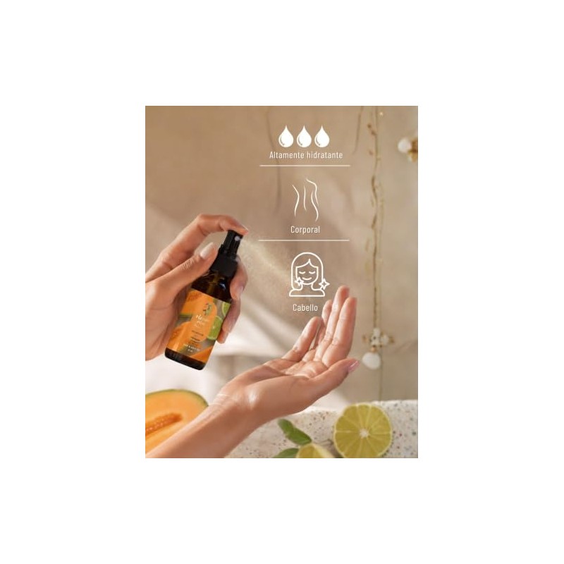 Oleum Vitae Aceite Para Cabello-cuerpo Melon Glow 60 ml