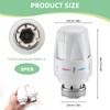 2 PCS Thermostatic Radiator Valve Head, M30 x 1.5 TRV