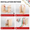 4 Rolls Ribbon Kit - 350 Total Yards 3/8 Inch