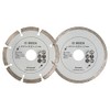 Bosch 2 x 115mm Diamond Discs (1 x Tile, 1