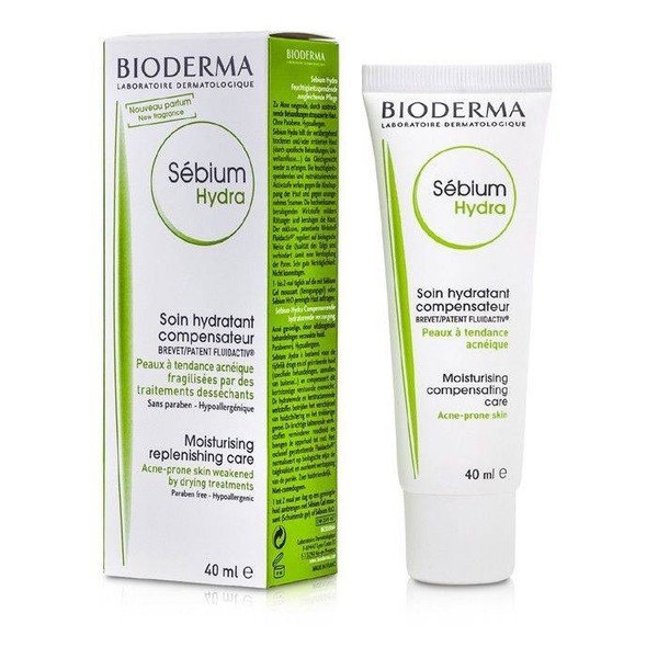 BIODERMA SEBIUM HYDRA, MOISTURIZING COMPENSATING CARE FOR ACNE PRONE SKIN