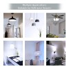 Sansi 2 Pack 22W=200W LED Light Bulb 4000lm 5000K Clear
