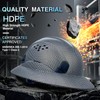 SAFEBUILDER Full Brim Hard Hats Construction Hardhats Safety Helmet Vented