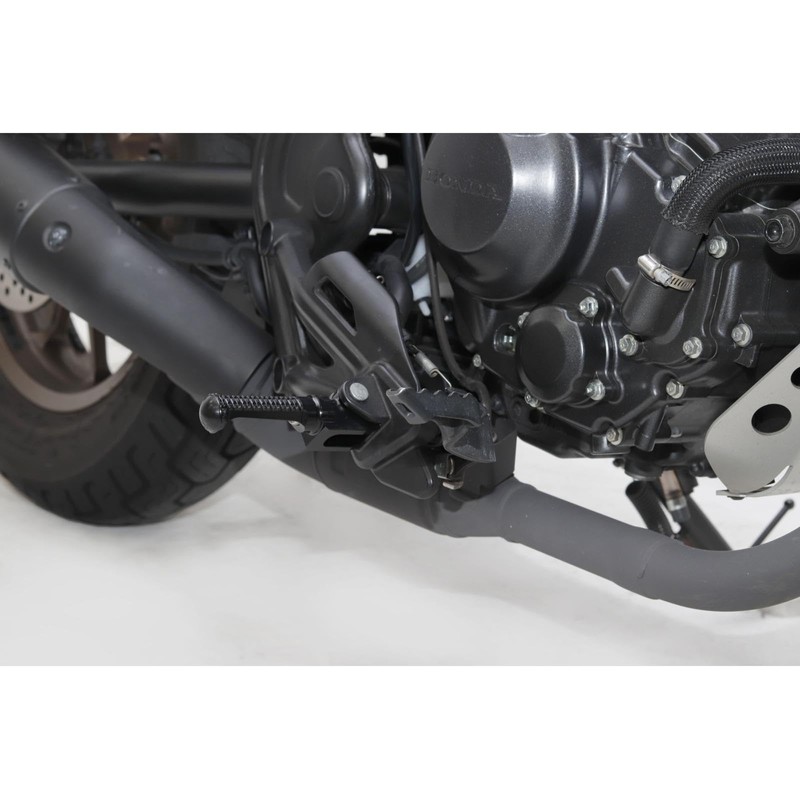 ACTIVE Step Bar (Rider Side) Black HONDA Series -2 REBEL250