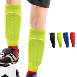 Soccer Shin Guards Youth Adult,Padded Shin Guards Adult Men,Women,Boys,Girls,Protective Impact Gear for Football