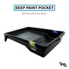 Precision Defined Paint Trays 9-Inch, Paint Roller Trays Set 2-Pack,