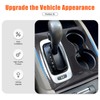 Heutamo Center Console Gear Shift Cup Holder Panel Trim Cover