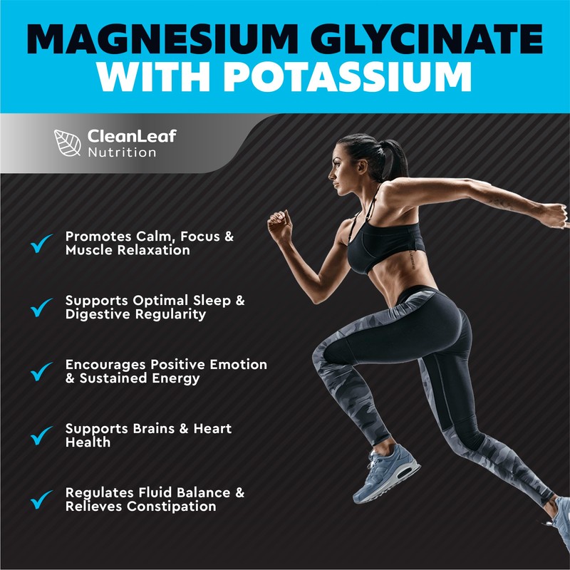 Magnesium Glycinate Gummies - 400mg High Absorption Formula for Sleep,