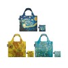 LOQI Museum Famous Artwork Reusable Bags, Set of 3, Van