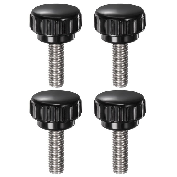 QUARKZMAN Pack of 4 Thumb Screws with Thread M8 x