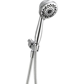 Delta Faucet 7-Spray Hand Held Shower Head with Hose, Chrome, 59346-PK