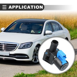 Motoforti HVAC Heater Control Valve, for Ford Escape 2013-2016, Plastic, NO.BM5Z-18495-C, Black