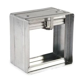 Square Fire Damper,13-3/4 In. W