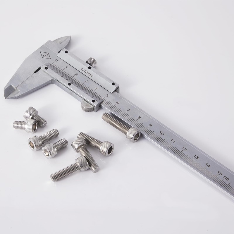 Joamang M6-1.0 x 20mmSocket Head Cap Screws Bolts, 304 Stainless
