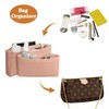 Soyizom Handbag Organizer Insert Fits for Multi Pochette Accessories Bag