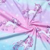 American Doll & Girl Matching Dresses Star Unicorn Outfits, Size
