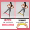 WIKDAY Resistance Bands for Working Out Exercise Loop Bands Workout
