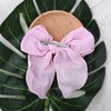 Pink Ribbon Bow Hair Clips for Women Girls Bowknot Hair