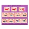 Quick Eyeliner Stickies Make-up complete set, 80 pieces, DE3, 50