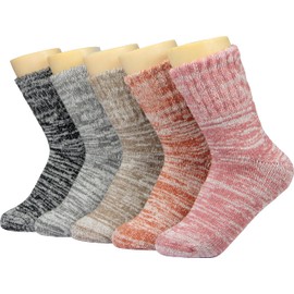 Weweya Boot Socks Women Warm Winter Socks Thermal Thick Wool Cabin Socks Christmas Gift for Women