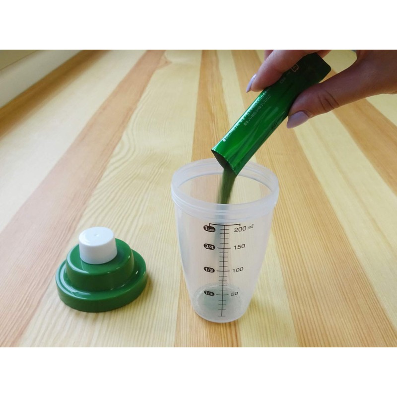 Kokubo KK-360 Green Juice Shaker, 7.8 fl oz (200 ml)