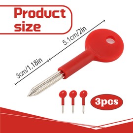 3PCS Star Key Door Lock Safe and Convenient Window Key Hard and Durable Easy Operation Easy to Operate Star Keys for Simple Doors Windows Office Doors Fire Door Pipe Well Door Fire Hydrant