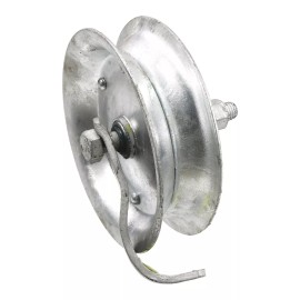 DF_SUPPLY 7" Diameter Rolling Gate Pipe Track Roller Fits 1 5/8" Track